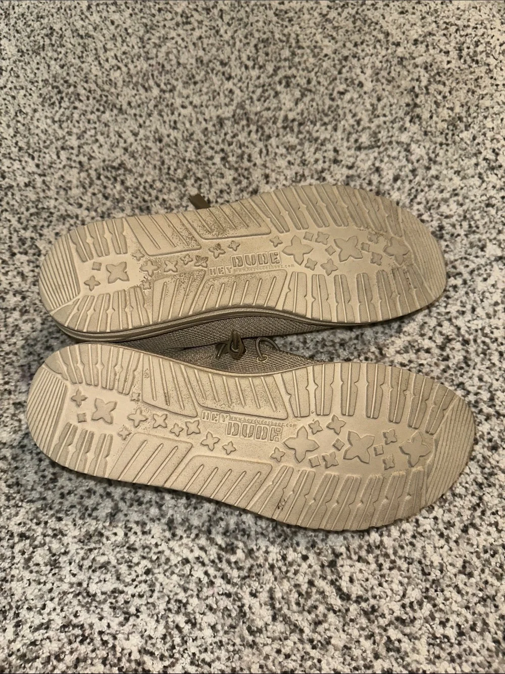 Hey Dude Wally Canvas Slip-On Shoes in Beige